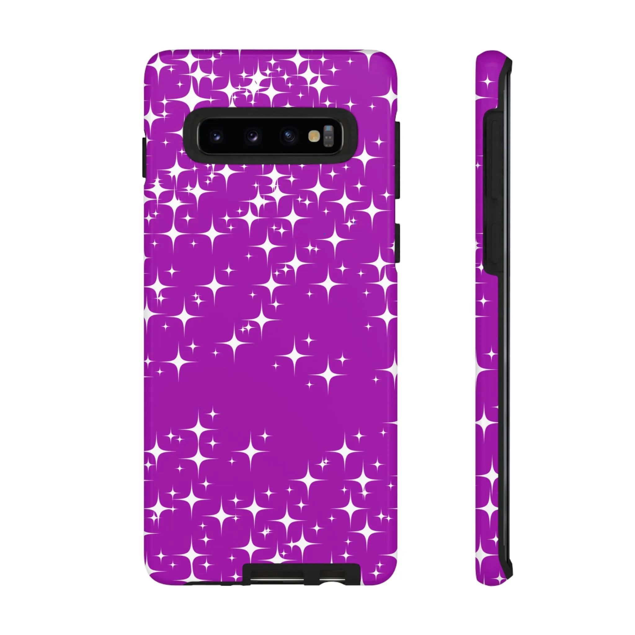 Purple Sparkling Samsung Galaxy Phone Case - Stylish Protection for All Occasions, Gifts for friends, Gifts for love ones, Gifts for colleagues