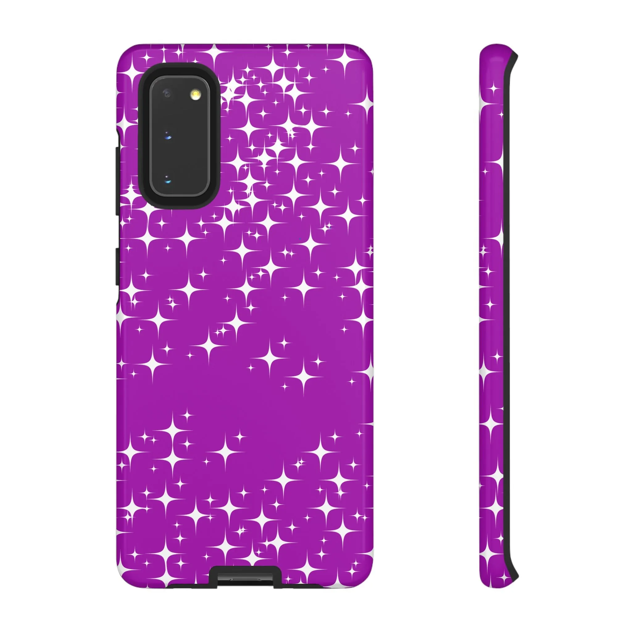 Purple Sparkling Samsung Galaxy Phone Case - Stylish Protection for All Occasions, Gifts for friends, Gifts for love ones, Gifts for colleagues