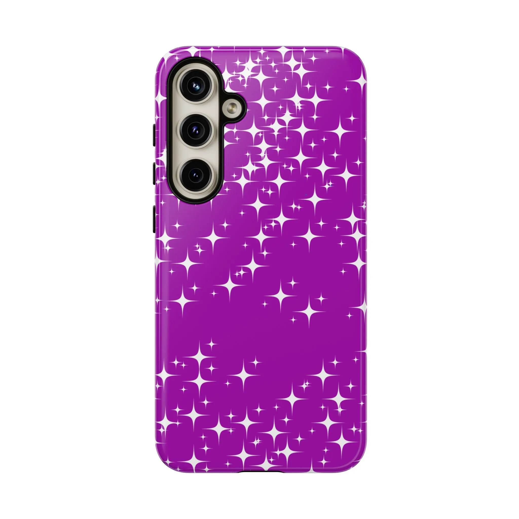Purple Sparkling Samsung Galaxy Phone Case - Stylish Protection for All Occasions, Gifts for friends, Gifts for love ones, Gifts for colleagues