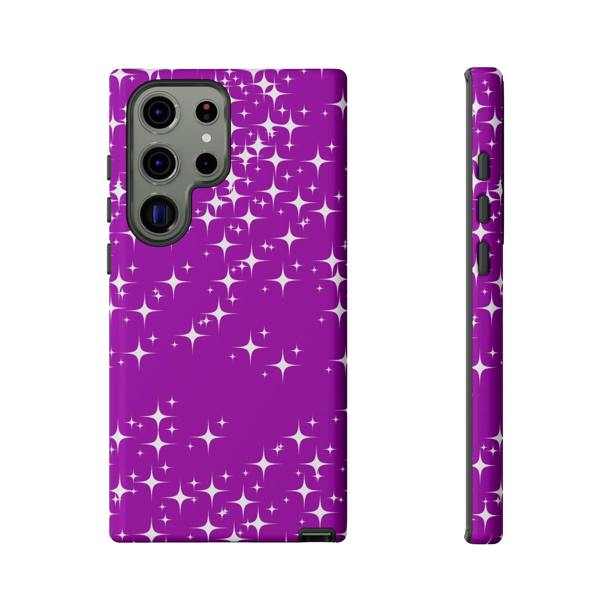 Purple Sparkling Samsung Galaxy Phone Case - Stylish Protection for All Occasions, Gifts for friends, Gifts for love ones, Gifts for colleagues