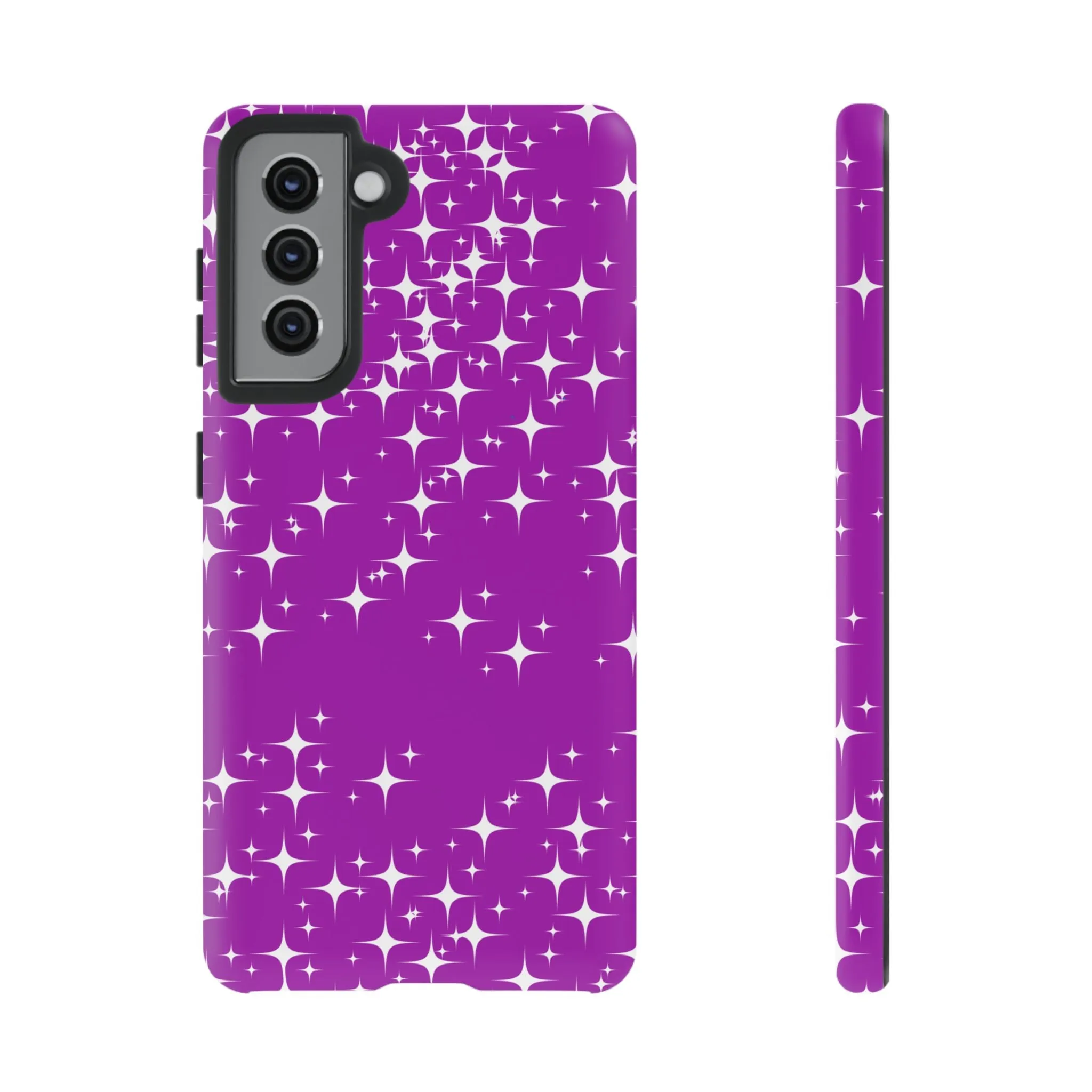 Purple Sparkling Samsung Galaxy Phone Case - Stylish Protection for All Occasions, Gifts for friends, Gifts for love ones, Gifts for colleagues