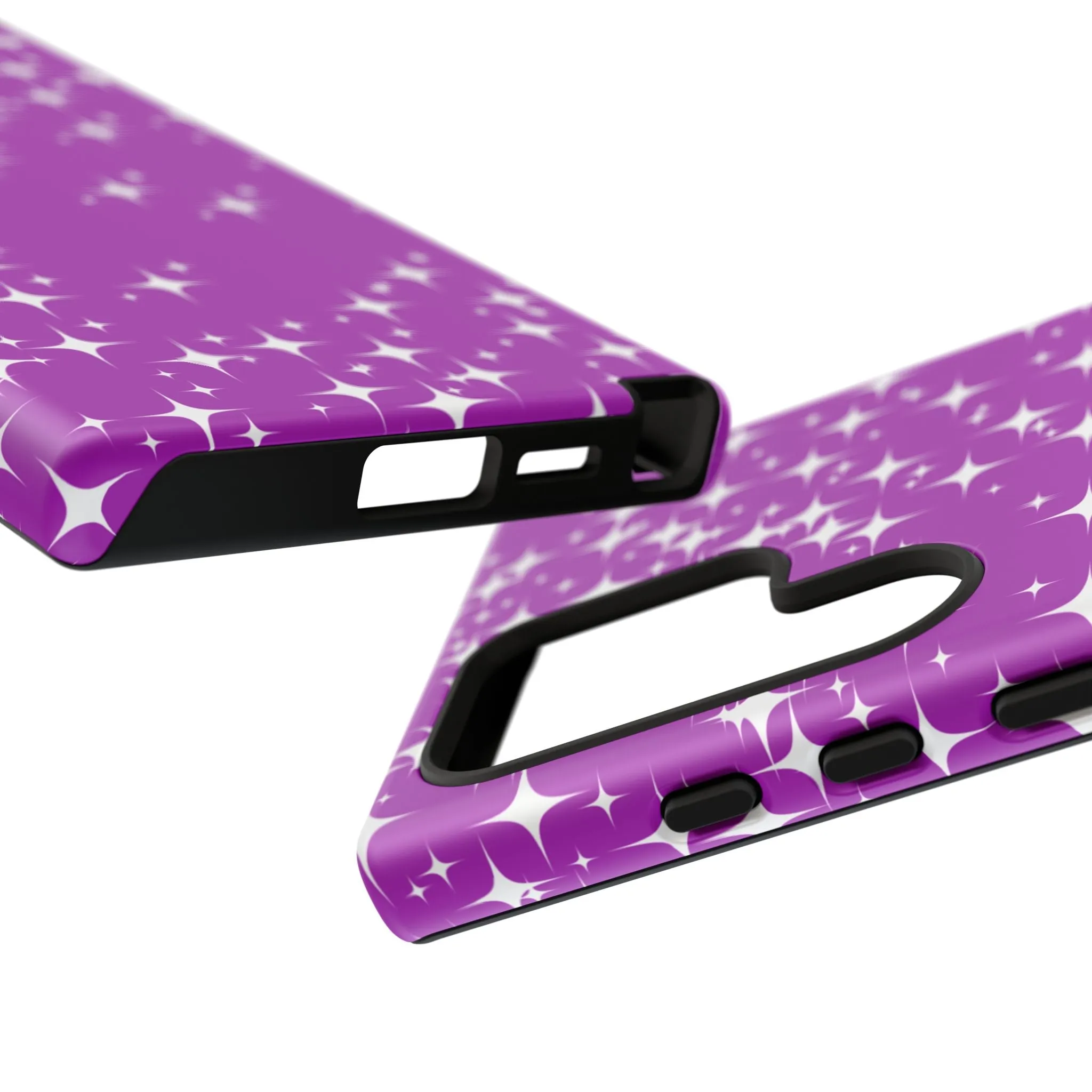Purple Sparkling Samsung Galaxy Phone Case - Stylish Protection for All Occasions, Gifts for friends, Gifts for love ones, Gifts for colleagues