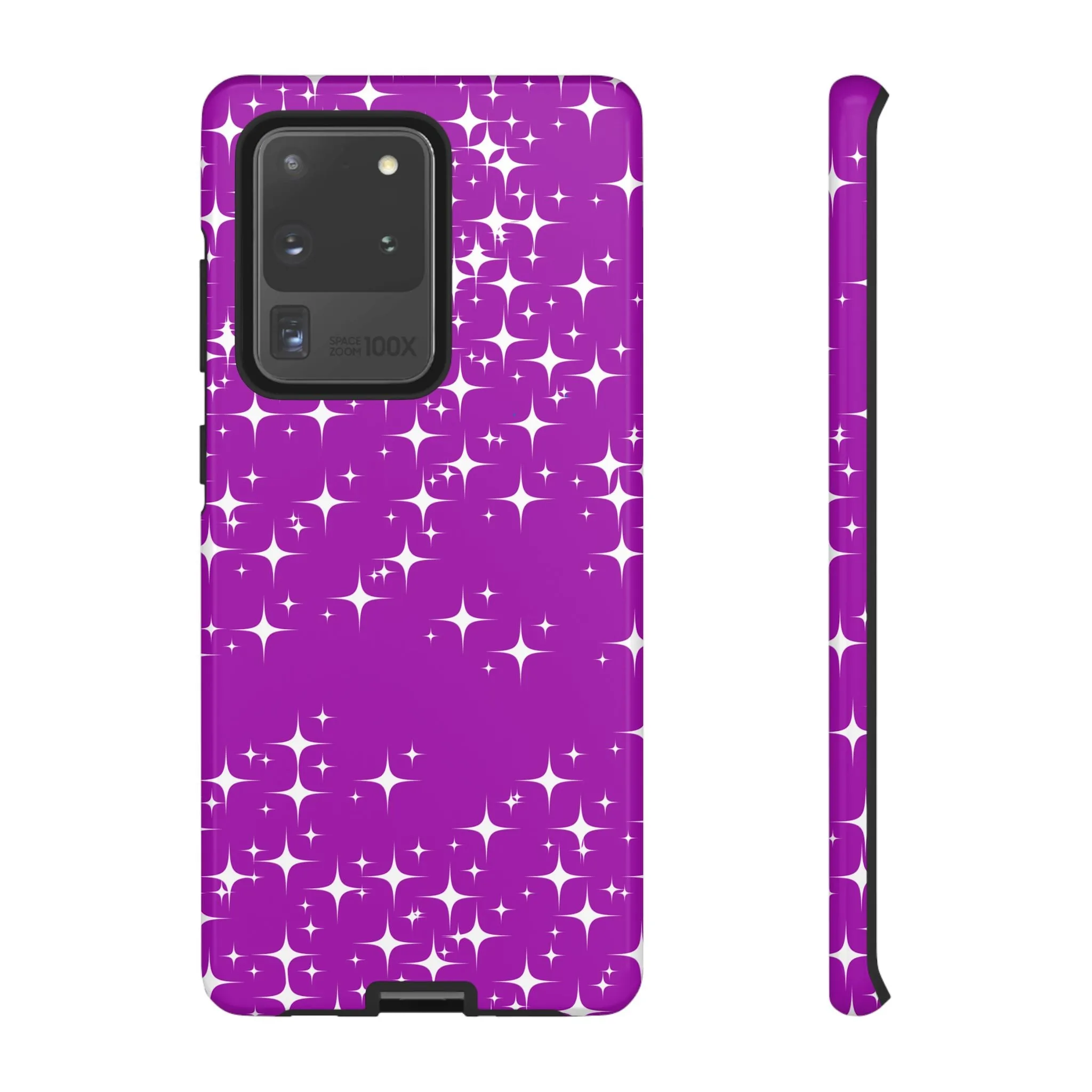 Purple Sparkling Samsung Galaxy Phone Case - Stylish Protection for All Occasions, Gifts for friends, Gifts for love ones, Gifts for colleagues