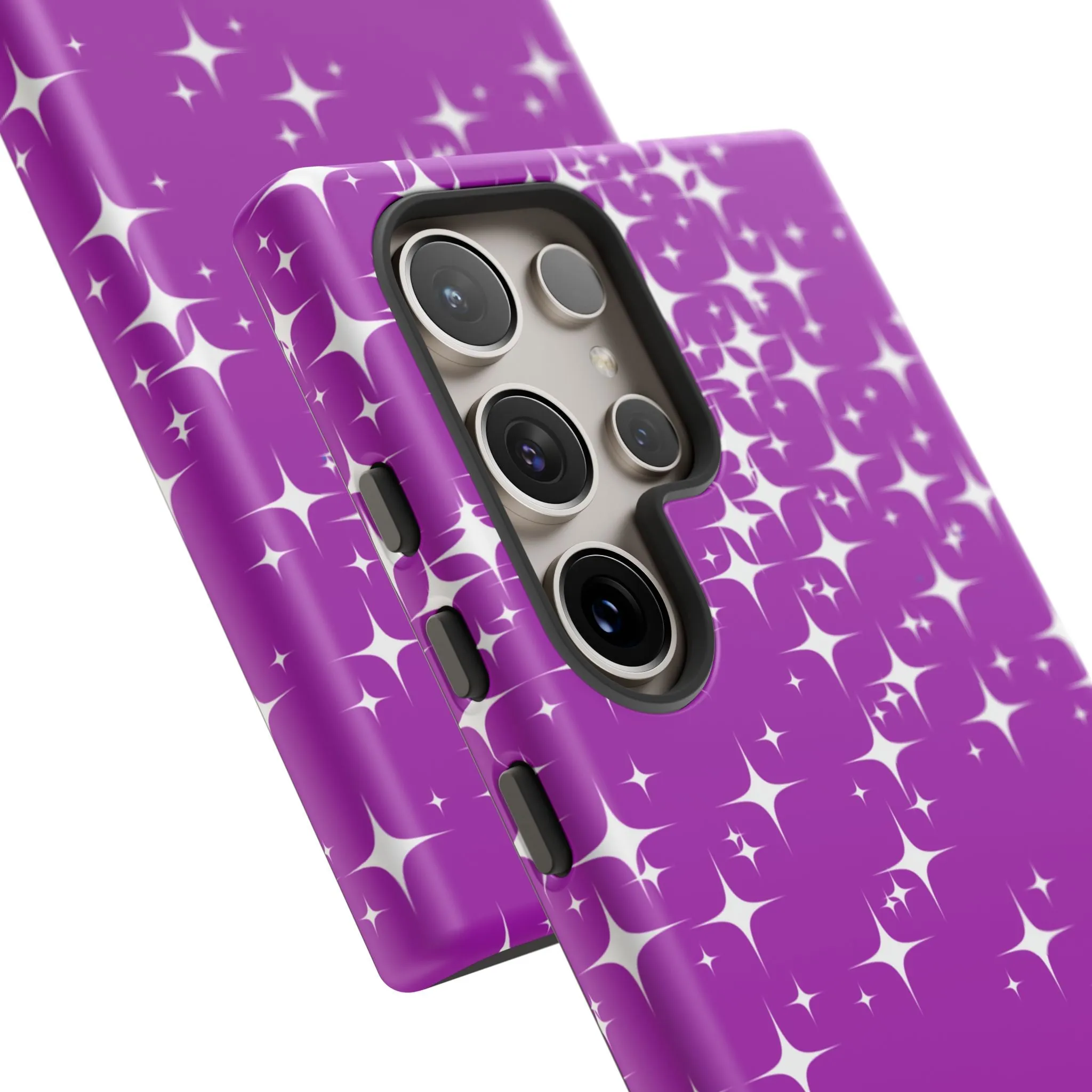 Purple Sparkling Samsung Galaxy Phone Case - Stylish Protection for All Occasions, Gifts for friends, Gifts for love ones, Gifts for colleagues