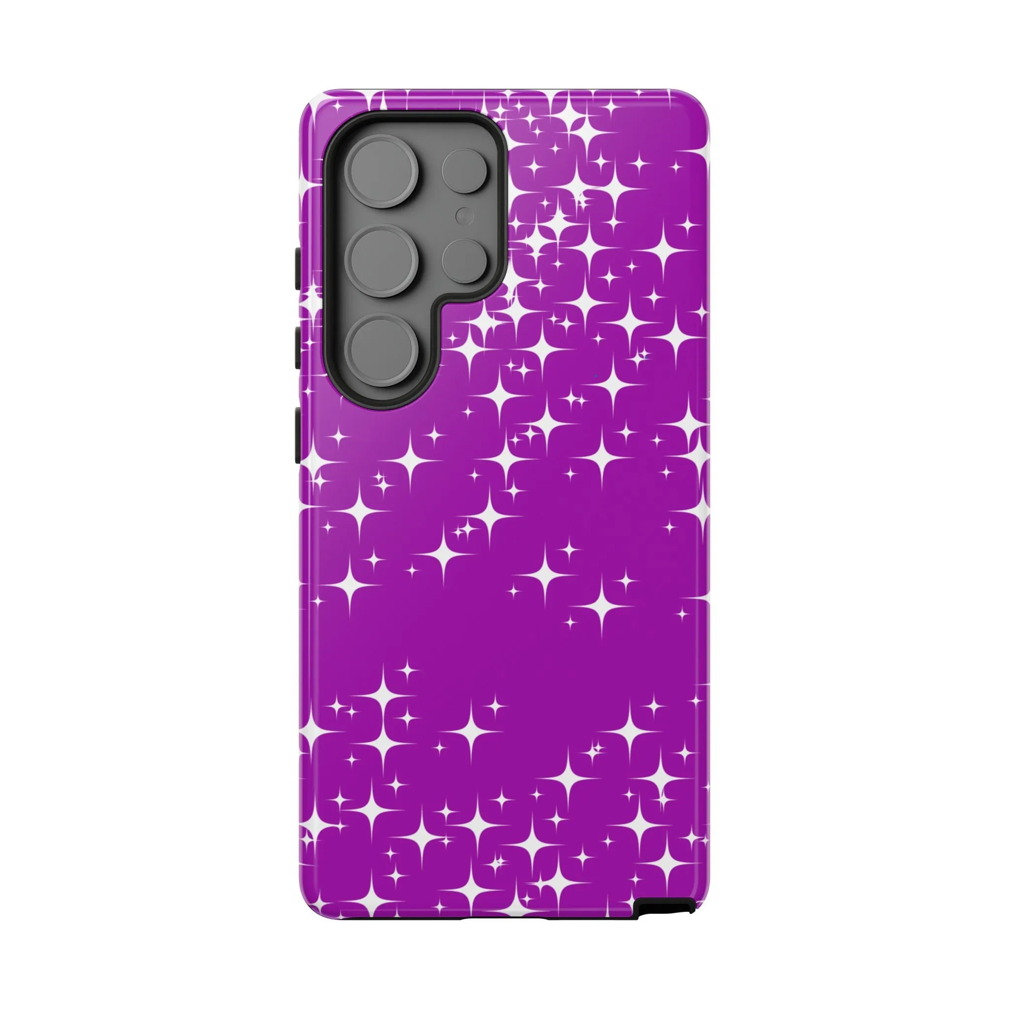 Purple Sparkling Samsung Galaxy Phone Case - Stylish Protection for All Occasions, Gifts for friends, Gifts for love ones, Gifts for colleagues