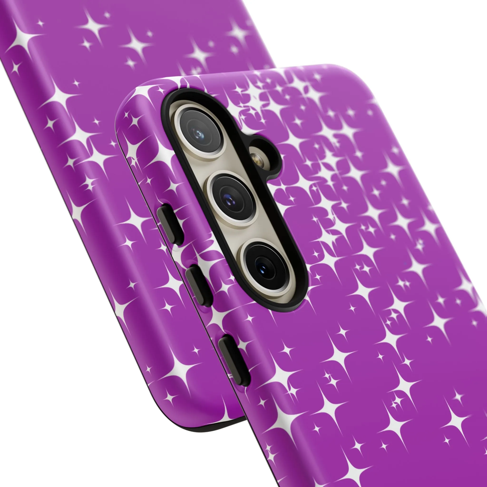 Purple Sparkling Samsung Galaxy Phone Case - Stylish Protection for All Occasions, Gifts for friends, Gifts for love ones, Gifts for colleagues