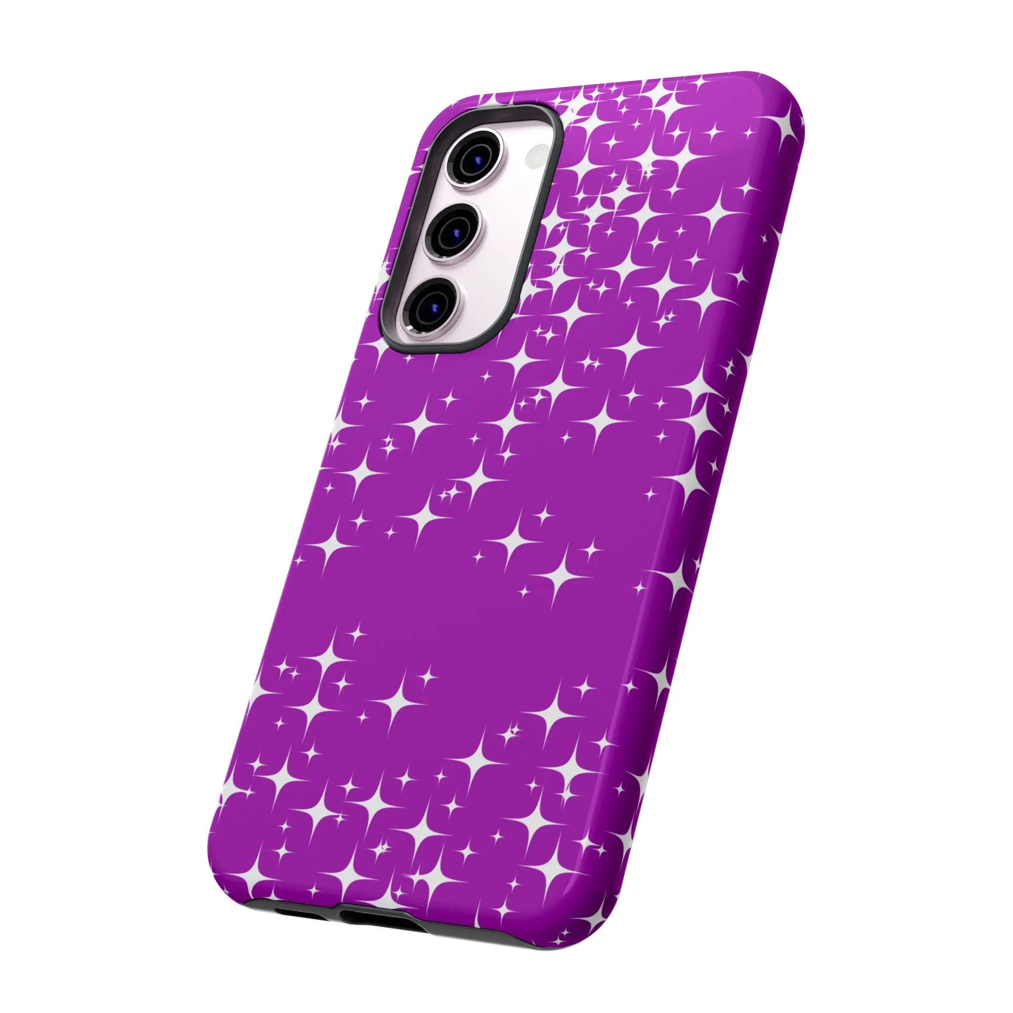 Purple Sparkling Samsung Galaxy Phone Case - Stylish Protection for All Occasions, Gifts for friends, Gifts for love ones, Gifts for colleagues