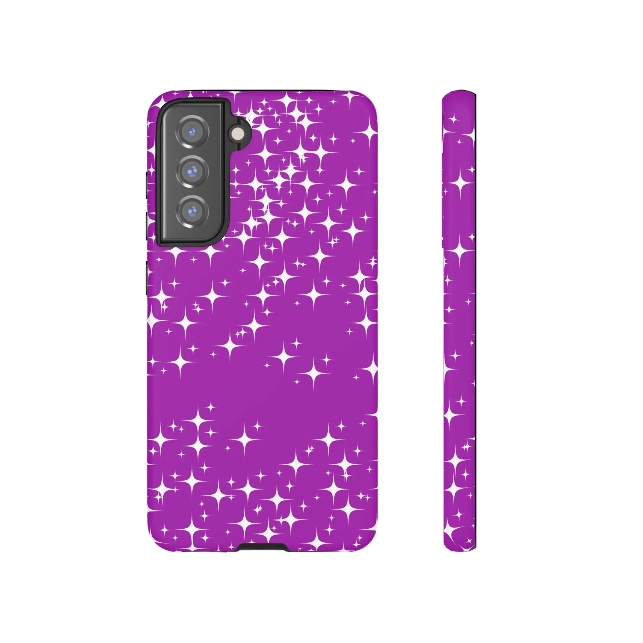 Purple Sparkling Samsung Galaxy Phone Case - Stylish Protection for All Occasions, Gifts for friends, Gifts for love ones, Gifts for colleagues