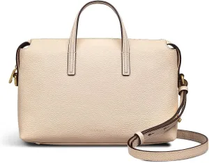 RADLEY London Eastcastle Street Women's Small Ziptop Satchel Bag, Oat Milk