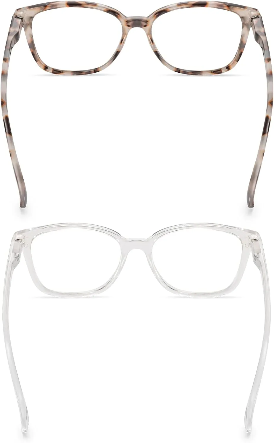Rae Dunn "NALA Blue Light Blocking Reading Glasses - 2 Pack w/READ MORE Signature Font Hard Case