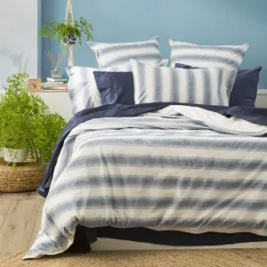 Renee Taylor Yarn Dyed Vintage Washed Cotton Quilt Cover Set - Amira
