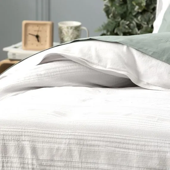 Renee Taylor Yarn Dyed Vintage Washed Cotton Quilt Cover Set - Finley