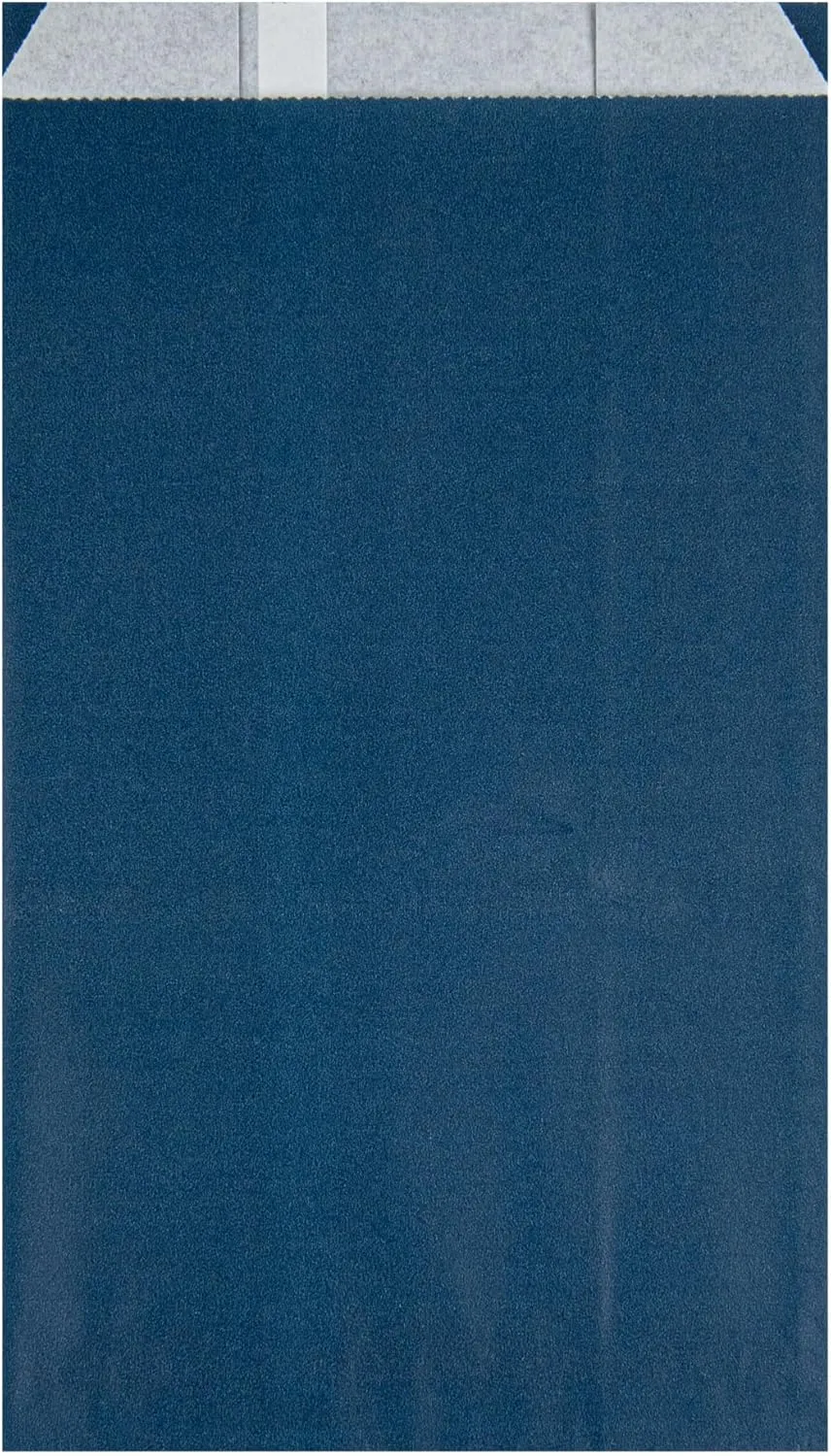 Restaurantware Bag Tek 4.9 x 3 x 8.7 Inch Paper Bags For Snacks 100 Durable French Fry Bags - Disposable Greaseproof Paper Midnight Blue Snack Bags For Popcorn Cookies Or Fries