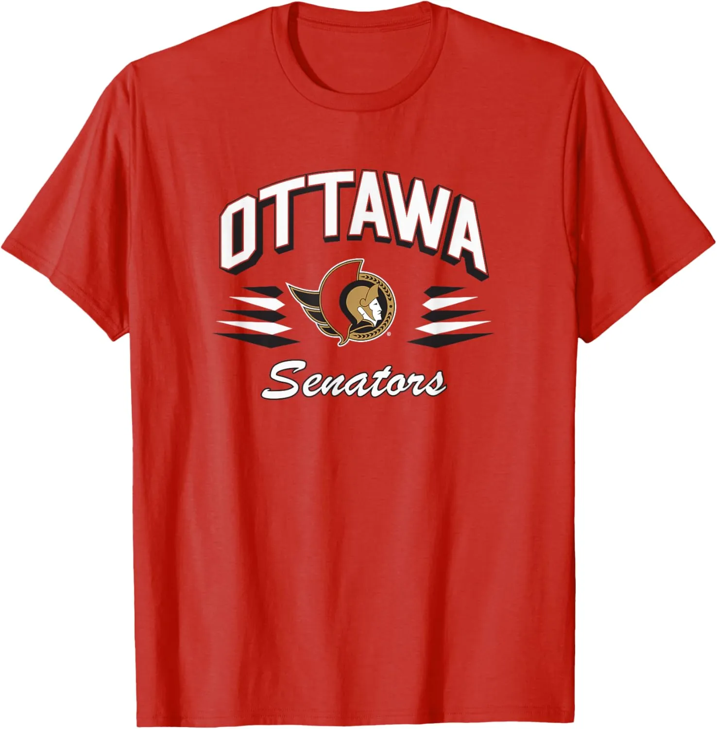Retro Diamond Red NHL Officially Licensed T-Shirt
