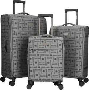 ROBERTO CAVALLI JAQUARD 3 PCS SET (20 24 28) (Brown)