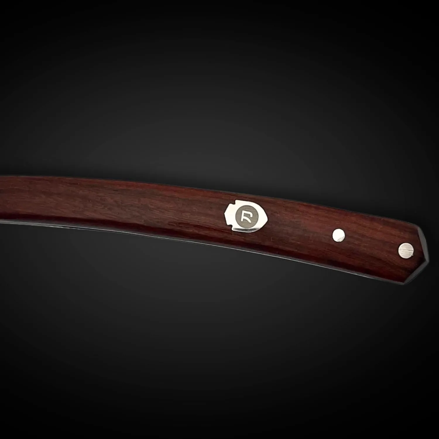 Saki Shears Professional Straight Razor for Men - Barber Shaving Razor - Stainless Steel, Wood Handle and Display Box (Hagane)