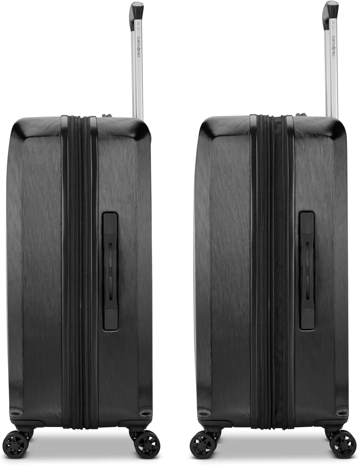 Samsonite Alliance SE Hardside Luggage with Spinner Wheels, Lightweight, 3PC SET (CO/MED/LG) SPINNER, BASS BLACK