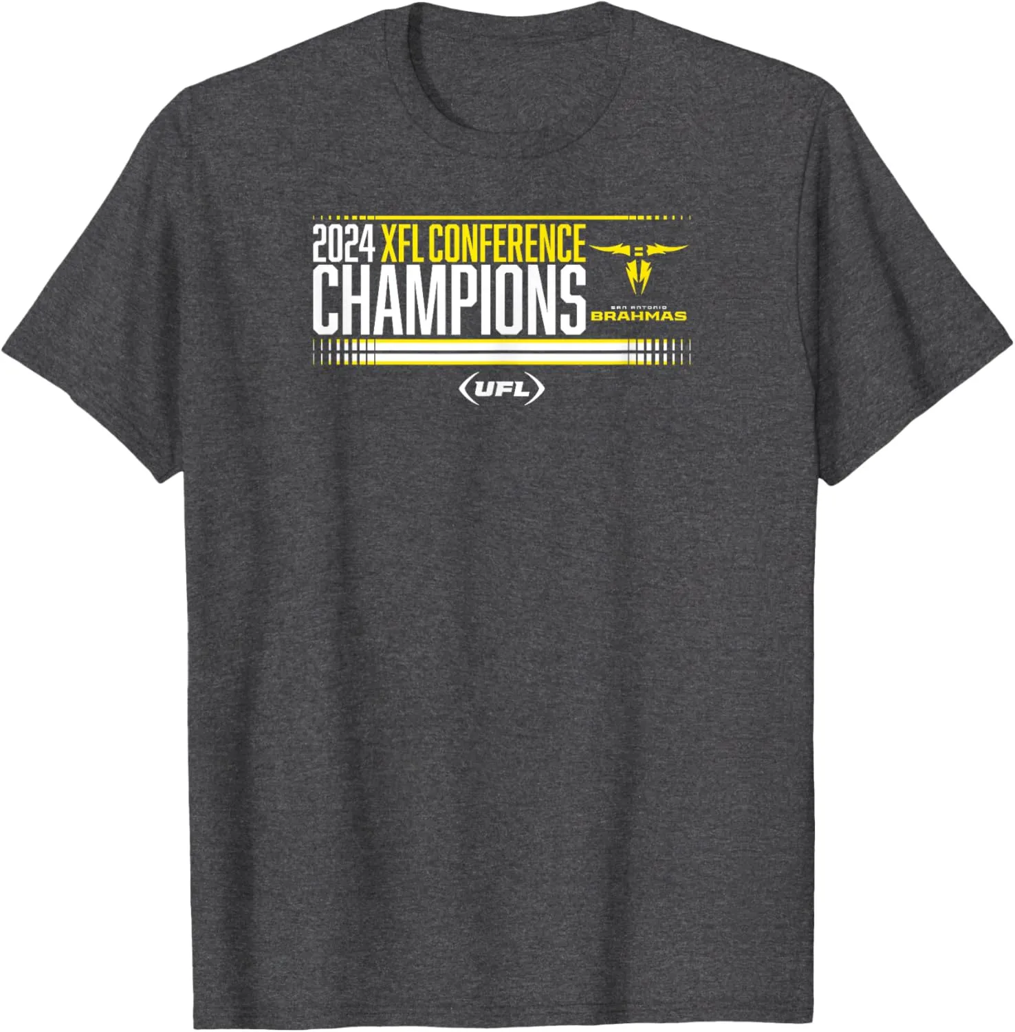 San Antonio Brahmas - 2024 XFL Conference Champions - UFL T-Shirt