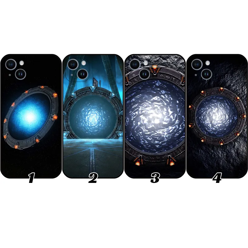 Sci-Fi Portal Phone Cases with Customization