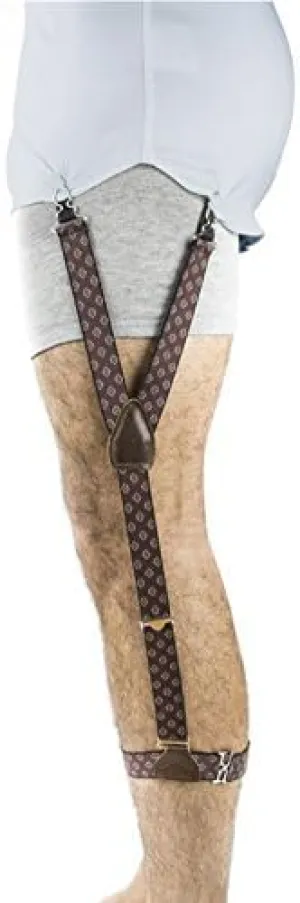 Shirt stays for men - Premium shirt garters for men - The ORIGINAL Premium Stay Tucked Shirt Garters