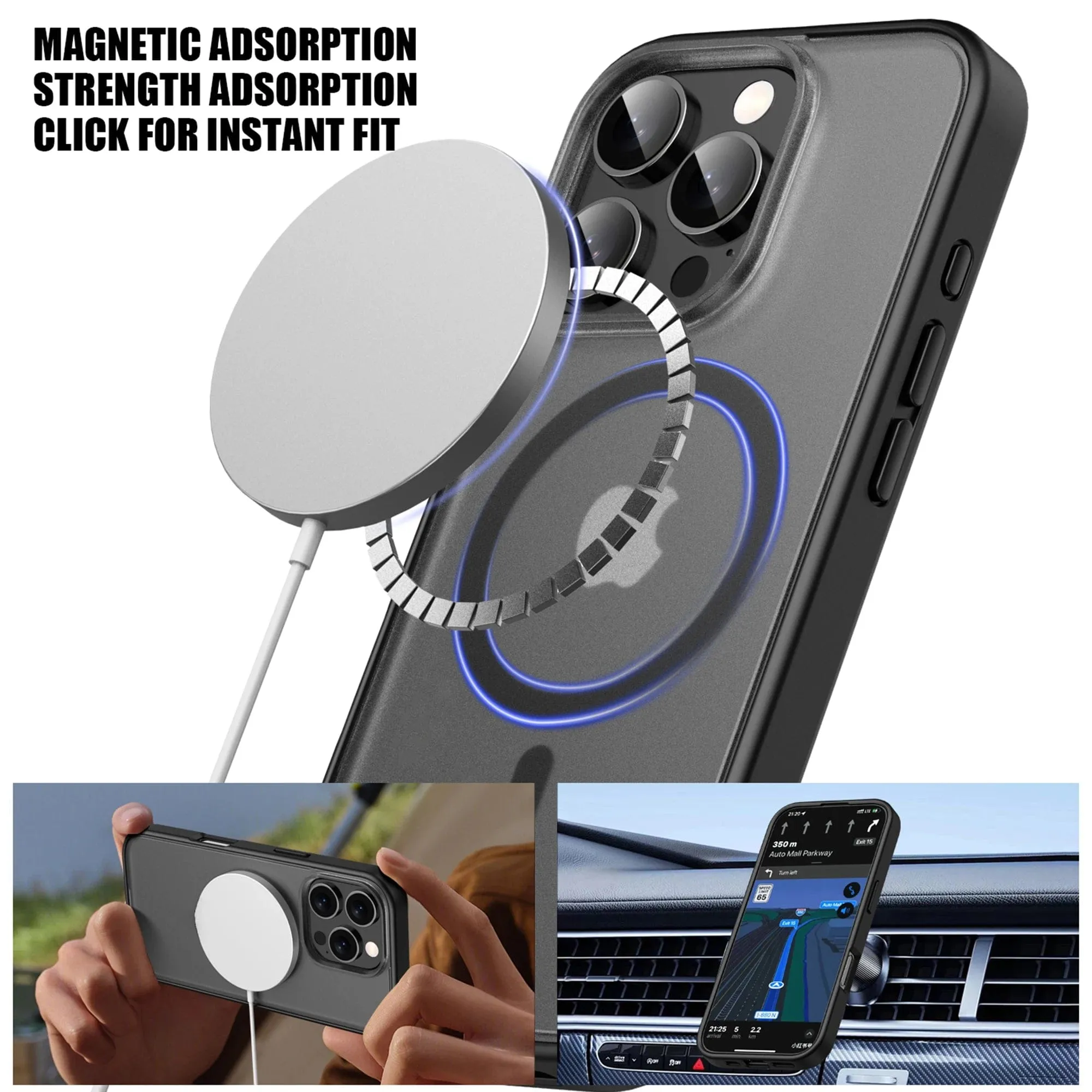 Shockproof Matte Phone Case