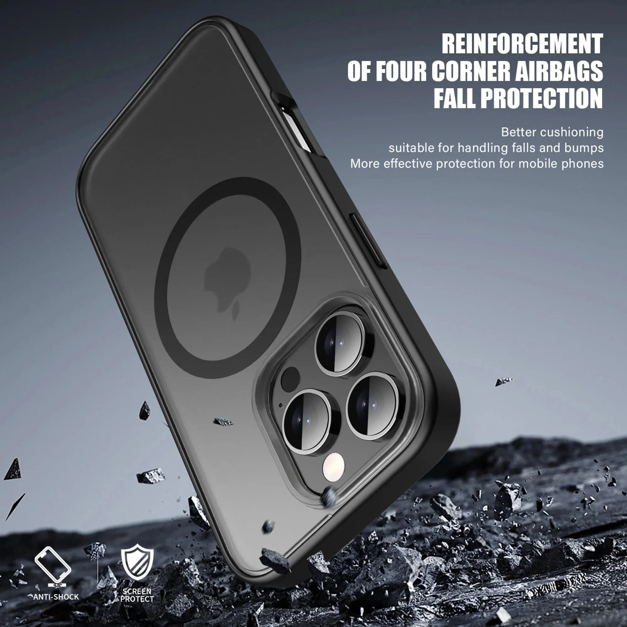 Shockproof Matte Phone Case