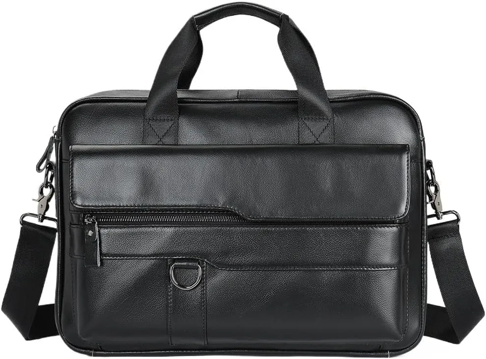 Single Shoulder Conference Bag Business Men's Handbag Briefcase Office Workplace