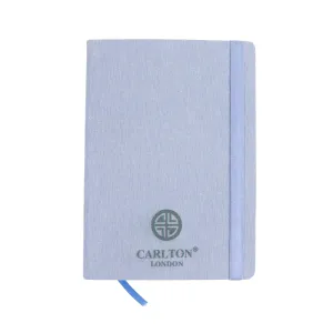 Sky Blue Wooden-Finish Diary
