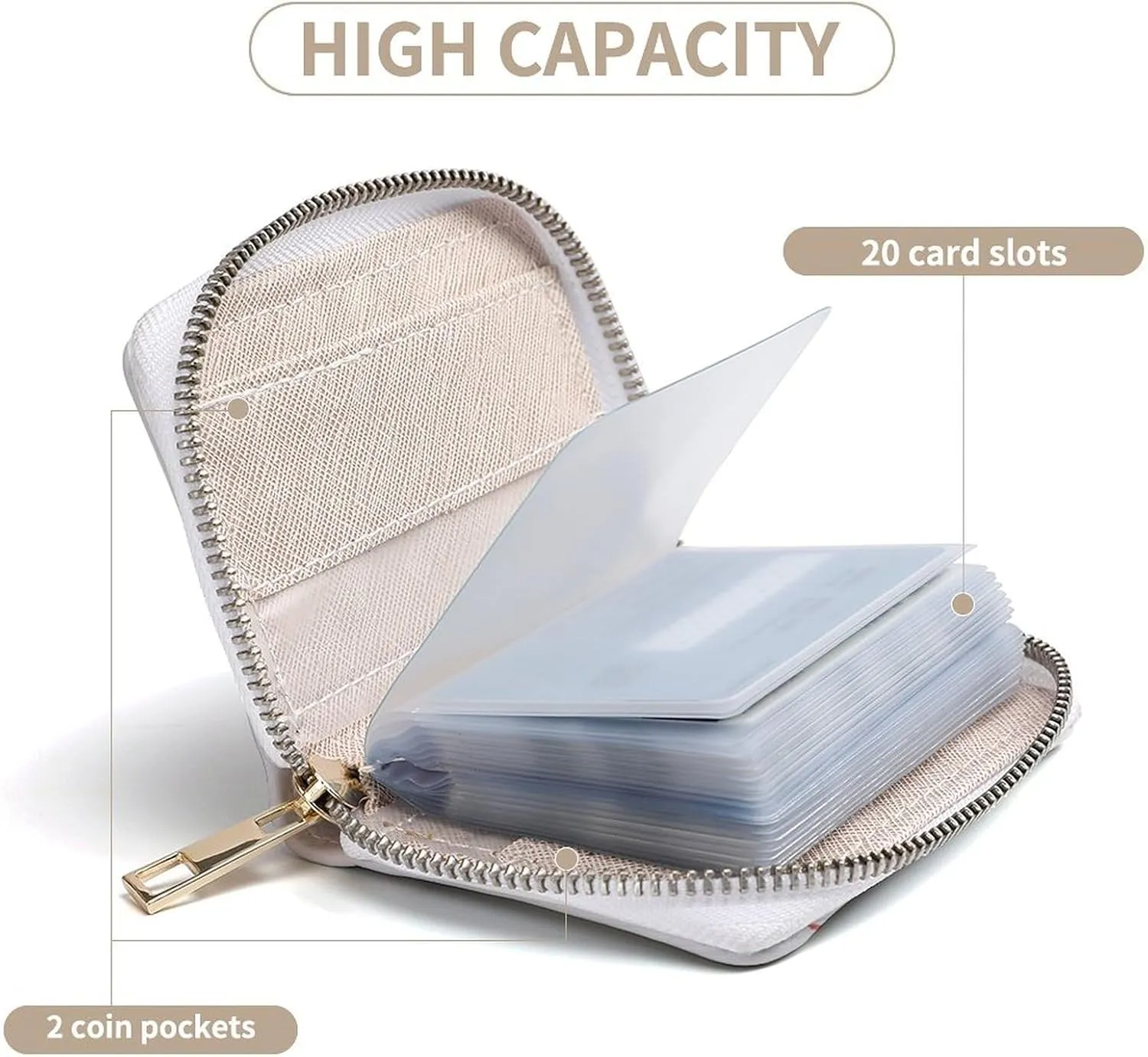 Slim Credit Card Holder Minimalist Flamingos Printing Leather Card Bag Compact Card Organizer For Daily Use