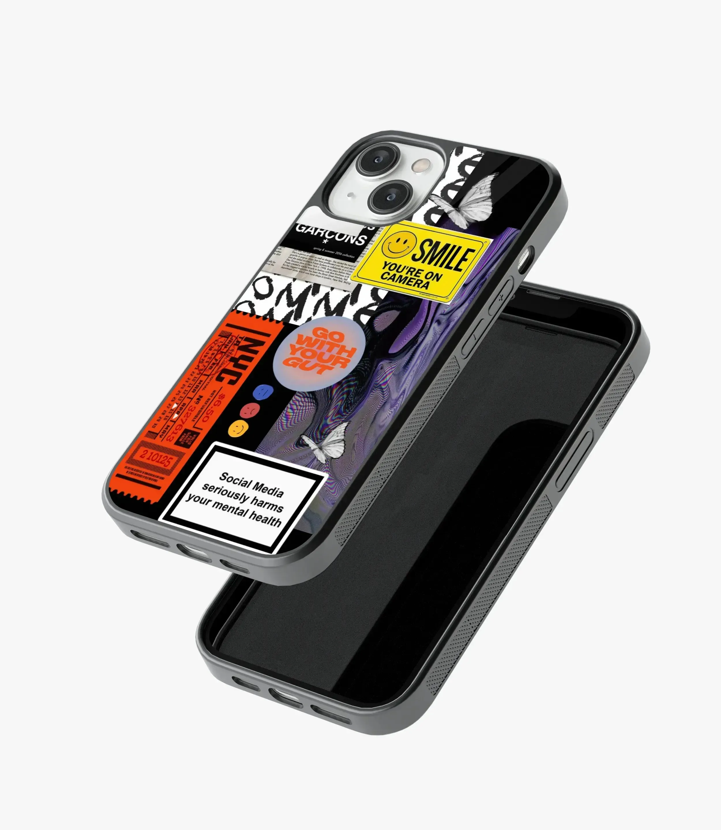 Smile You're on Camera Glass Case