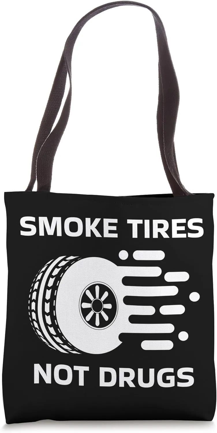 Smoke Tires Tire Enthusiast Wheels Rims Workshop Tote Bag