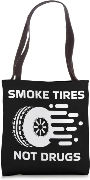 Smoke Tires Tire Enthusiast Wheels Rims Workshop Tote Bag