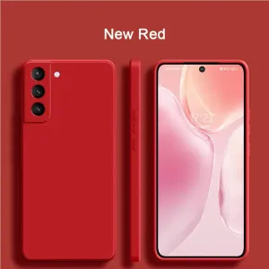 Soft Liquid Silicone Case For Samsung Galaxy
