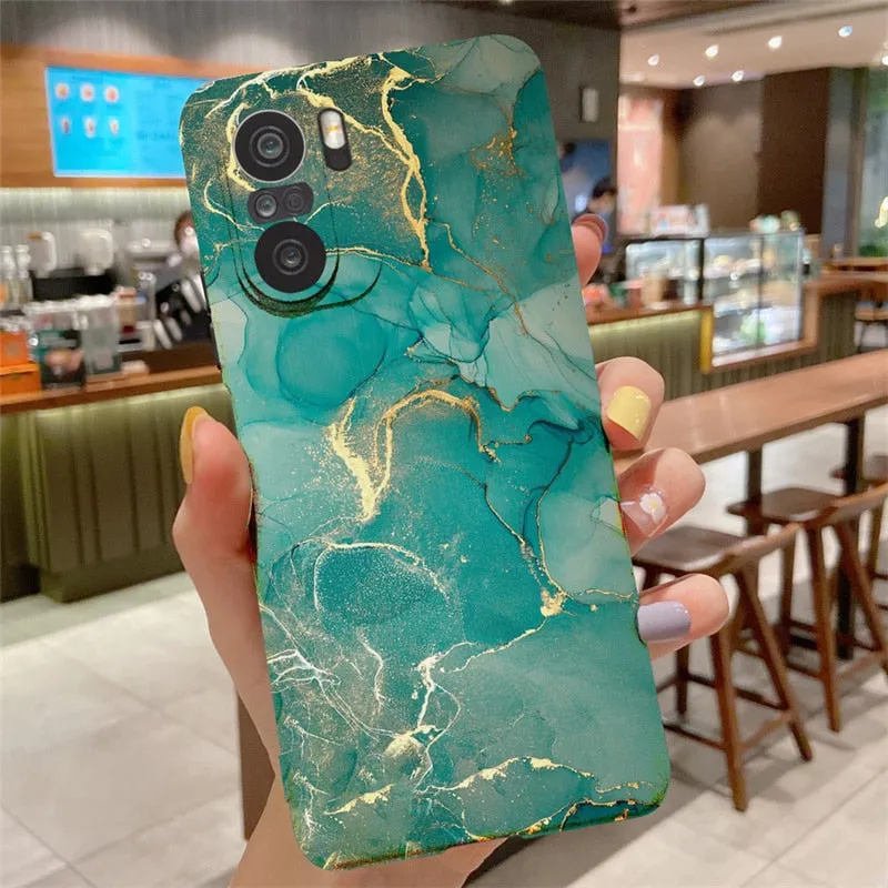 Soft Silicone Marble Pattern Case For Samsung Galaxy