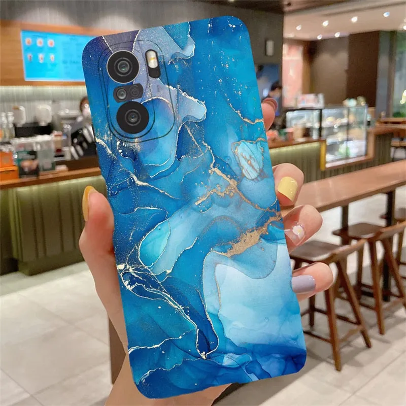 Soft Silicone Marble Pattern Case For Samsung Galaxy