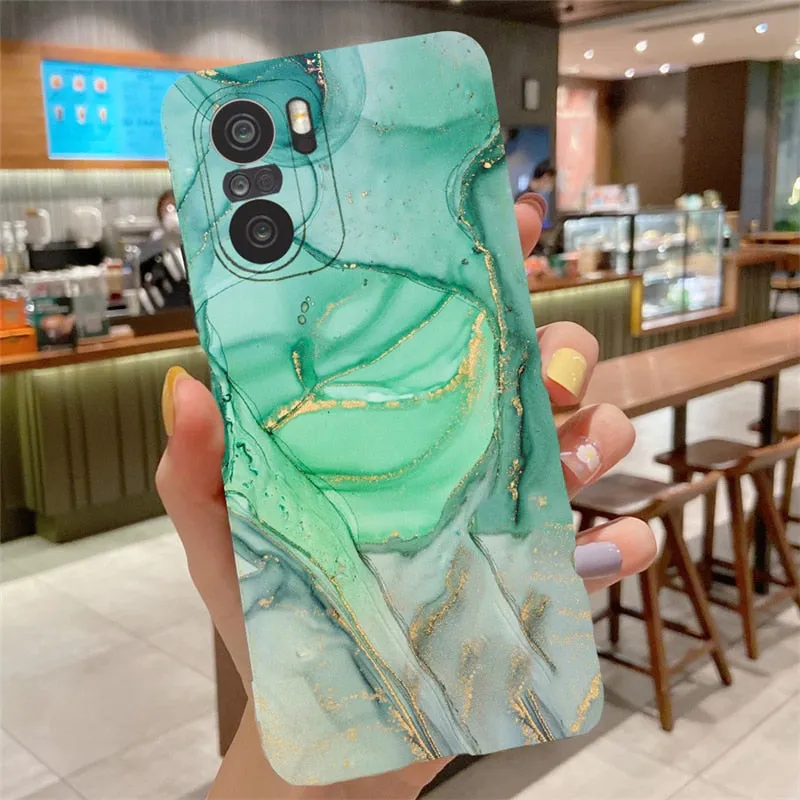 Soft Silicone Marble Pattern Case For Samsung Galaxy