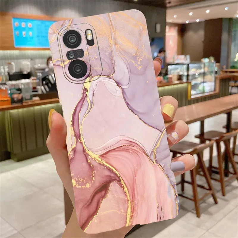 Soft Silicone Marble Pattern Case For Samsung Galaxy