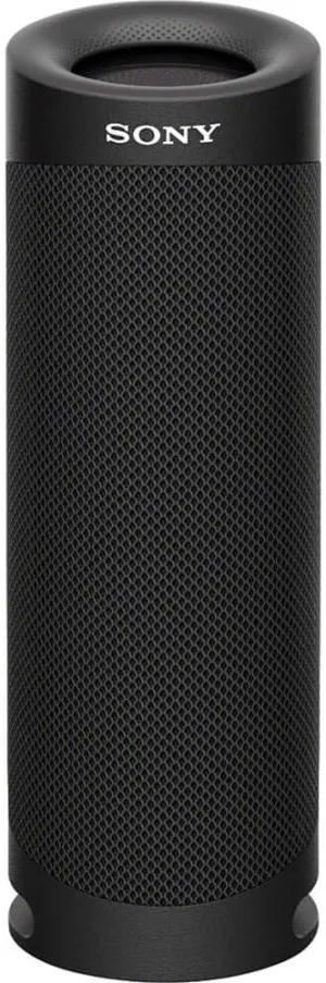 Sony SRS-XB23 EXTRA BASS Wireless Bluetooth Portable Lightweight Travel Speaker, IP67 Waterproof & Durable for Outdoor, 12 Hour Battery, USB Type-C, Removable Strap and Speakerphone, Black
