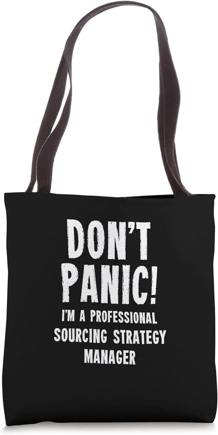 Sourcing Strategy Manager Tote Bag