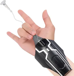 Spider Web Shooter Toy 2.0 Upgrade, Spider Launcher Glove with 9.8-Foot Range - Cool Gadgets for Real Silk Superhero Role-Play - Fun Gift for Men, Teens, and Children's Cosplay