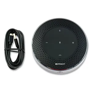 Spracht Conference Mate Pro Bluetooth and USB Wireless Speaker, Black