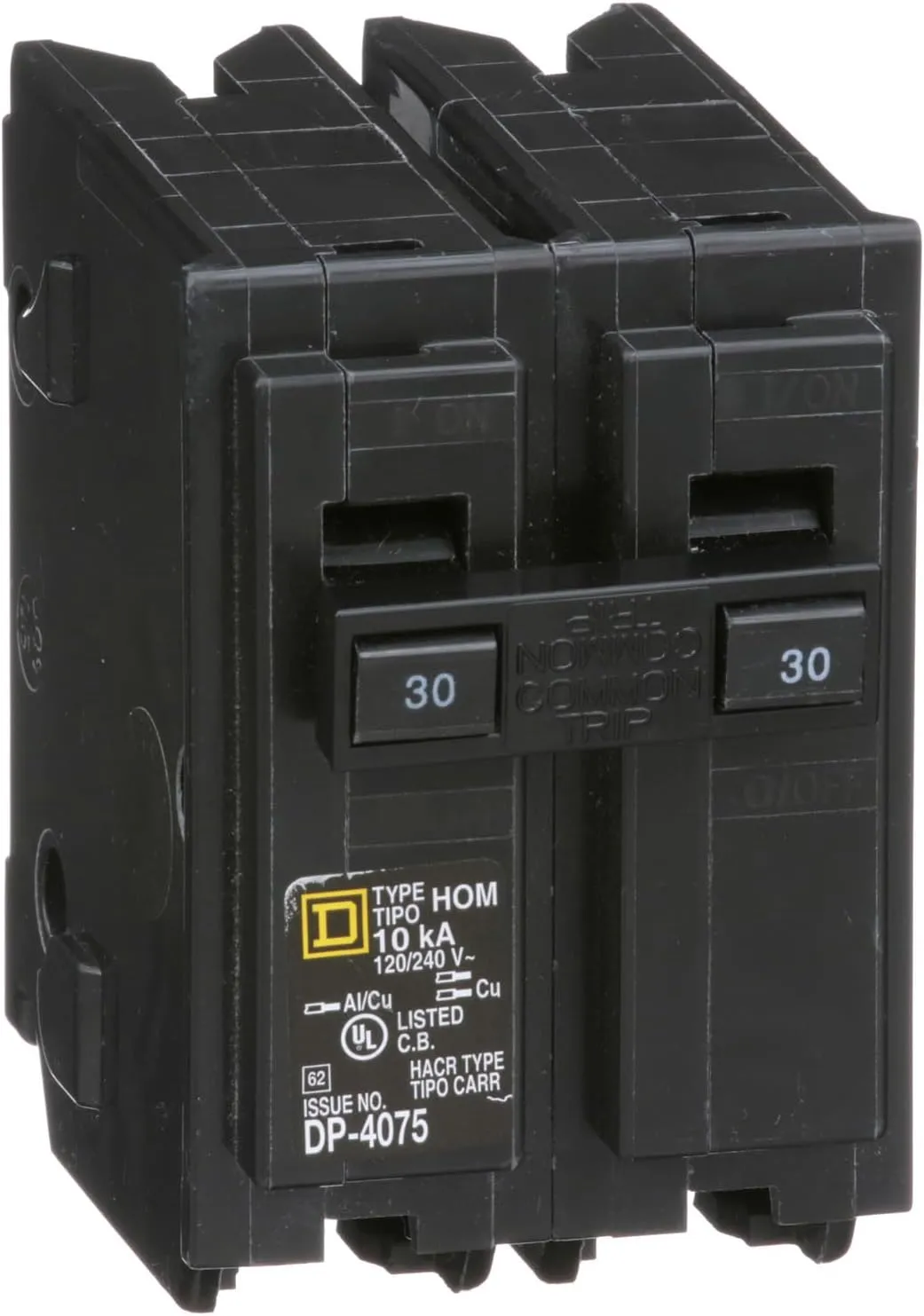Square D by Schneider Electric Square D - HOM230CP 30-Amp Weatherproof Plug-On Circuit Breaker