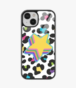 Star Leopard Glass Case