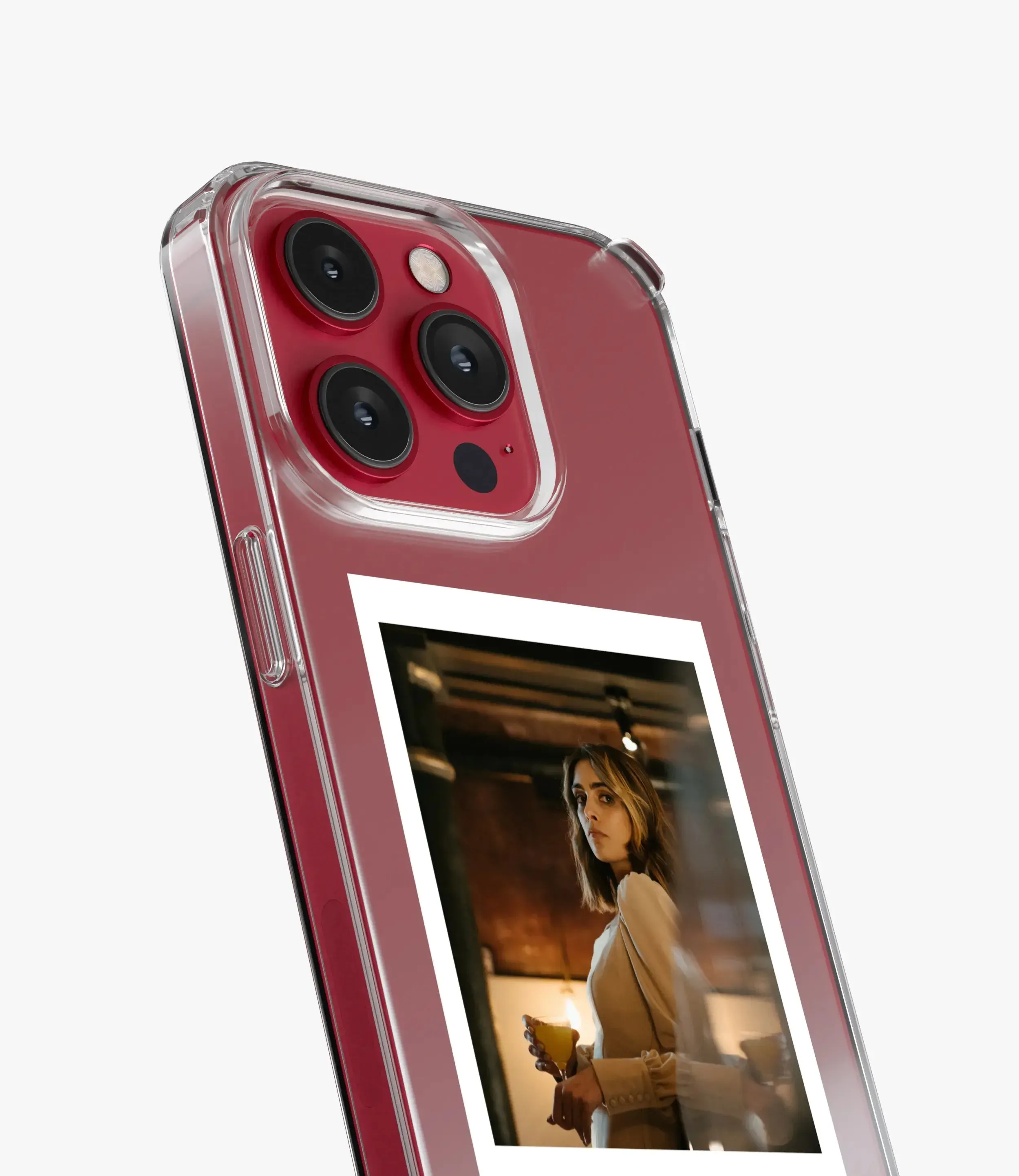 Start Day With Smile Aesthetic Polaroid Silicone Case