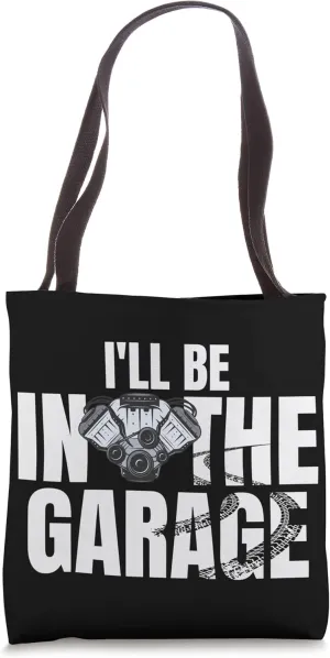 Still Playing With Blocks Engine Mechanic Horse Power Car Tote Bag