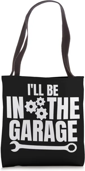 Still Playing With Blocks Engine Mechanic Horse Power Car Tote Bag
