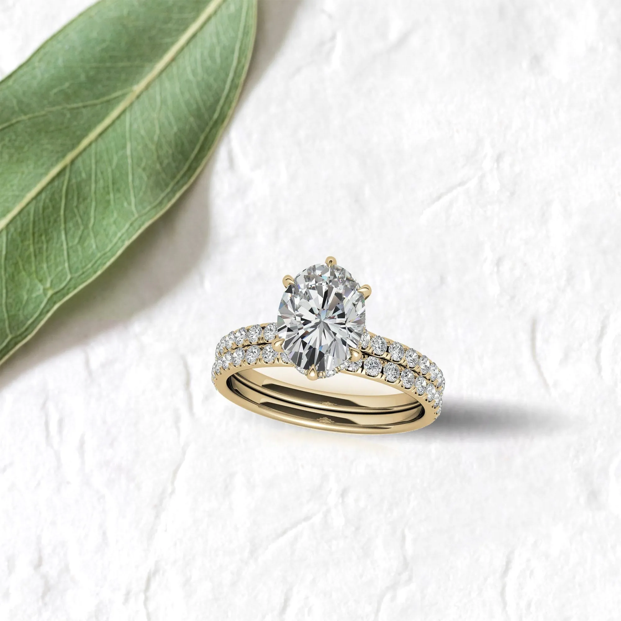 Stunning Adjustable Stackable Oval Ring in Yellow Gold Plated Sterling Silver