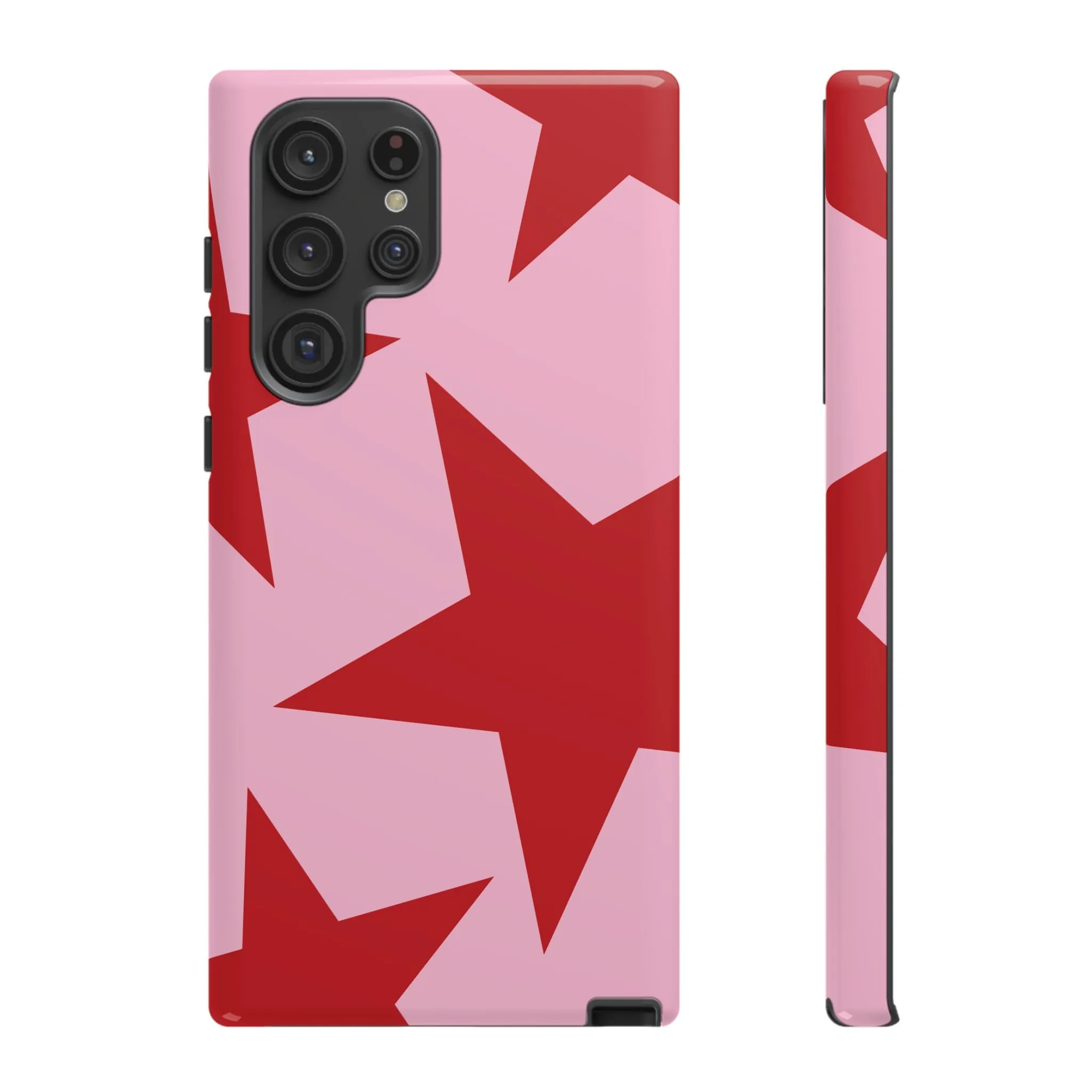 Superstar | Pink Stars Galaxy Case