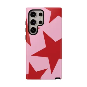 Superstar | Pink Stars Galaxy Case