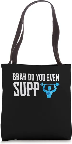 Supplementation Weight Lifting Joint Supplement Store Tote Bag
